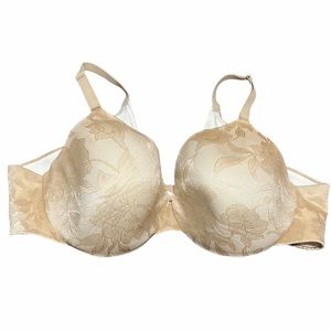 Cacique Gold Lightly Lined Full Coverage Bra Size 50C